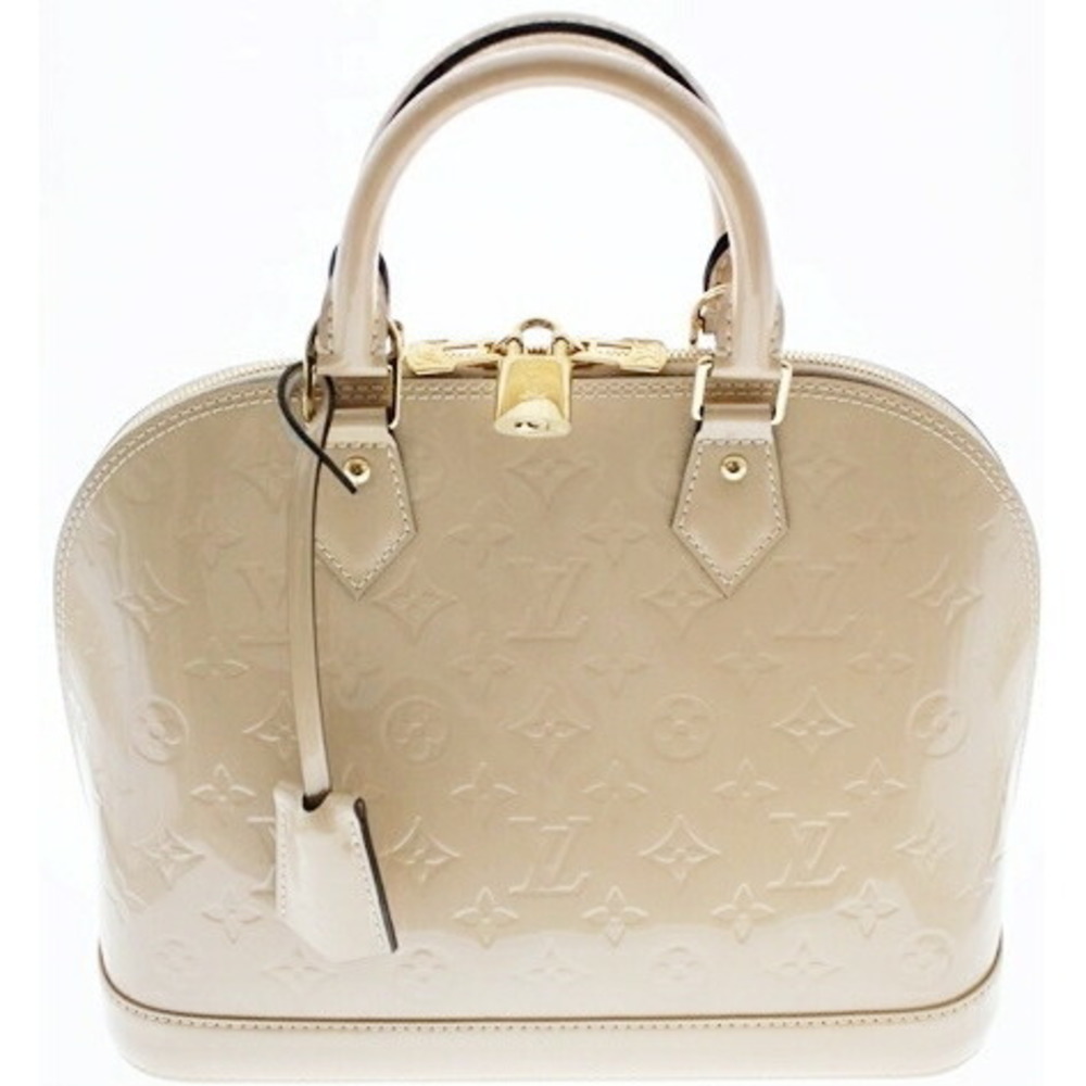 Louis Vuitton Alma PM Handbag Vernis Dune